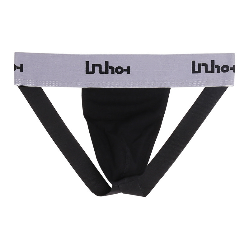 Jockstrap Athletic - Heren Bulge Jockstrap Katoen Geribbeld Gays