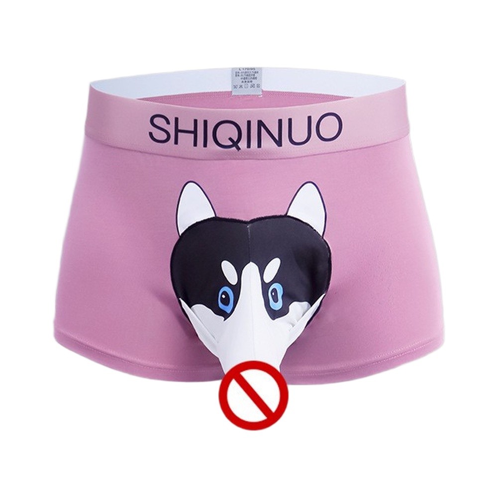 Boxer Shorts Modal - 3D-bokserbroek voor heren met schattige hondenprint,