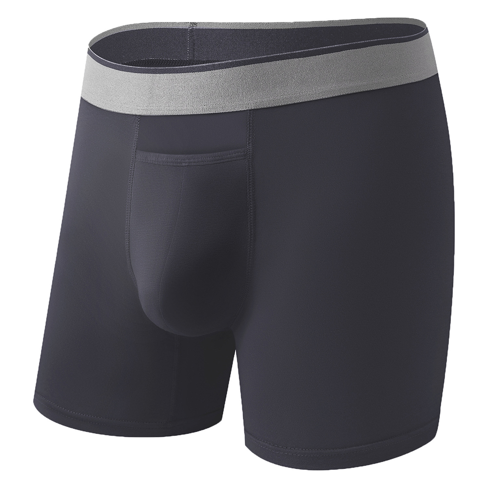 Bamboo Fiber Trunk - 1pc Mannen Lange Been Shorts Zachte