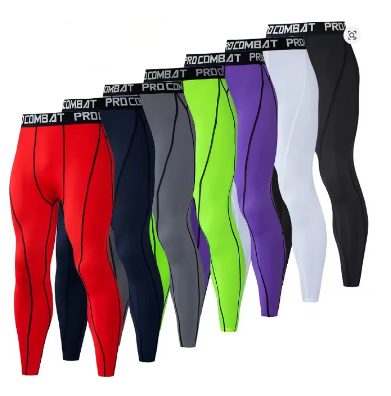 Compression Long Pant - SPORTIF Mannen Bodybuilding longs Broek Fitness