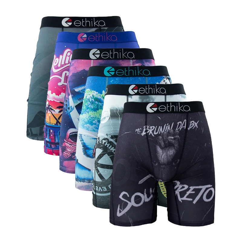 Boxer Shorts Modal - ETHIKA 6 Stuks Mannen Ondergoed Boxers
