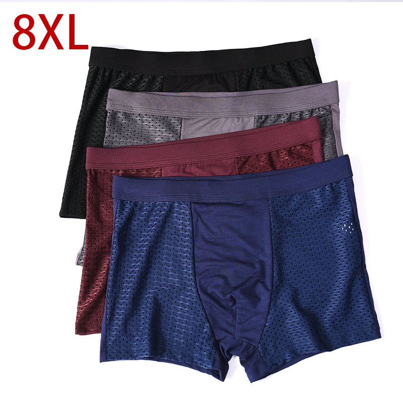 Boxer Shorts Modal - L-8XL Plus Banboo Fiber Mannen Ondergoed