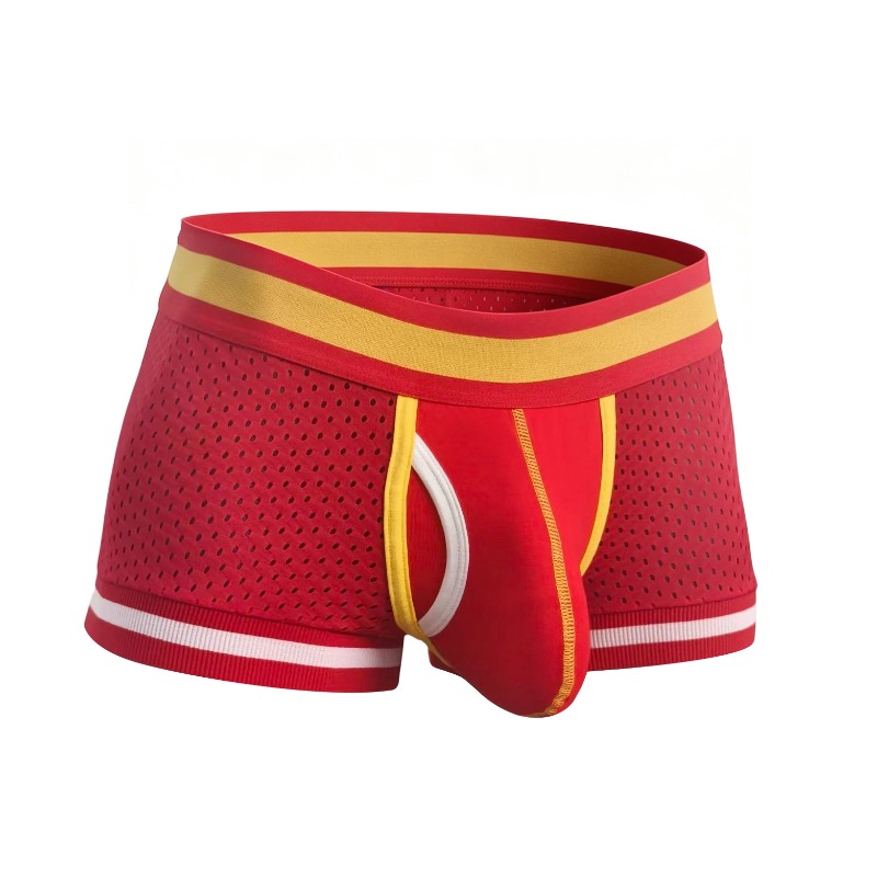 Herenshorts van mesh, U-vormig - Mesh Sport Boxer recensie en prijs