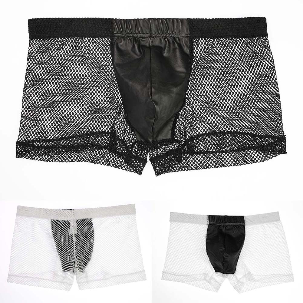 Heren Mesh Doorzichtige Boxers - Pouch Boxer Pouch recensie en prijs