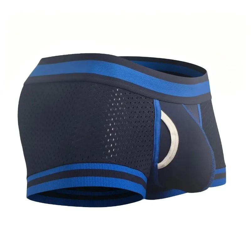 Herenshorts van mesh met U-vor - Mesh Sport Boxer recensie en prijs