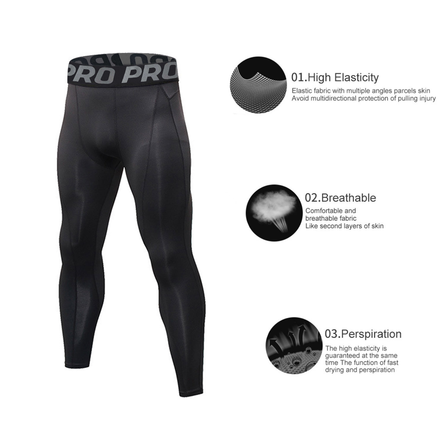 Heren Workout Compressiebroek  - Compression Long Pant recensie en prijs