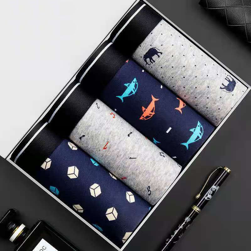 4 stks/partij Boxershorts Mann - Multi Pack Underwear recensie en prijs